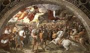 RAFFAELLO Sanzio The Meeting between Leo the Great and Attila oil painting reproduction